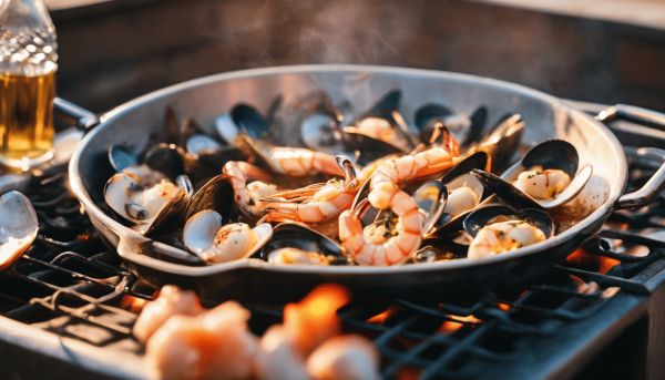 Maîtriser la cuisine plancha avec des fruits de mer délicieux